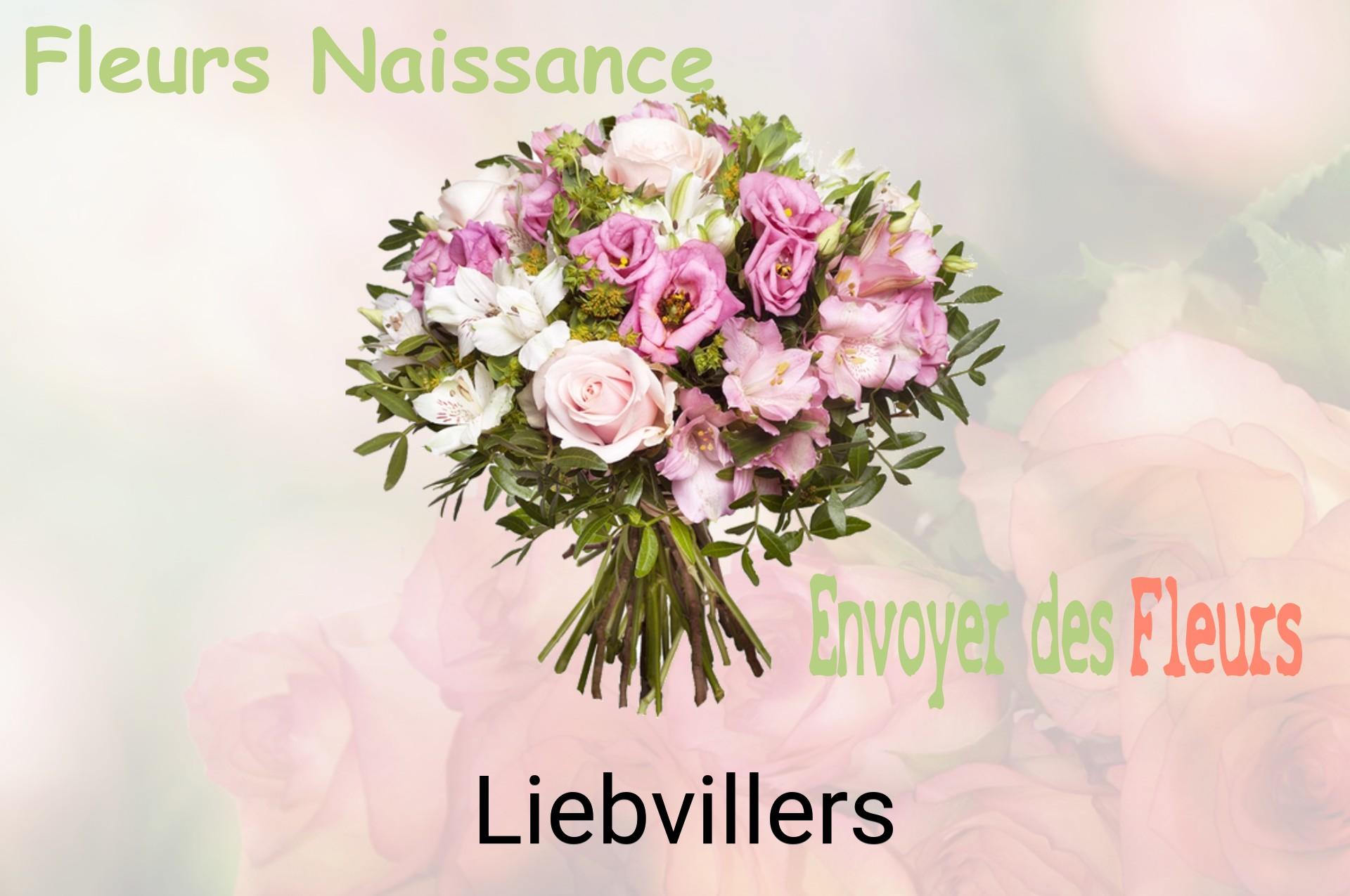 Bouquet de fleurs de naissance livré à Liebvillers