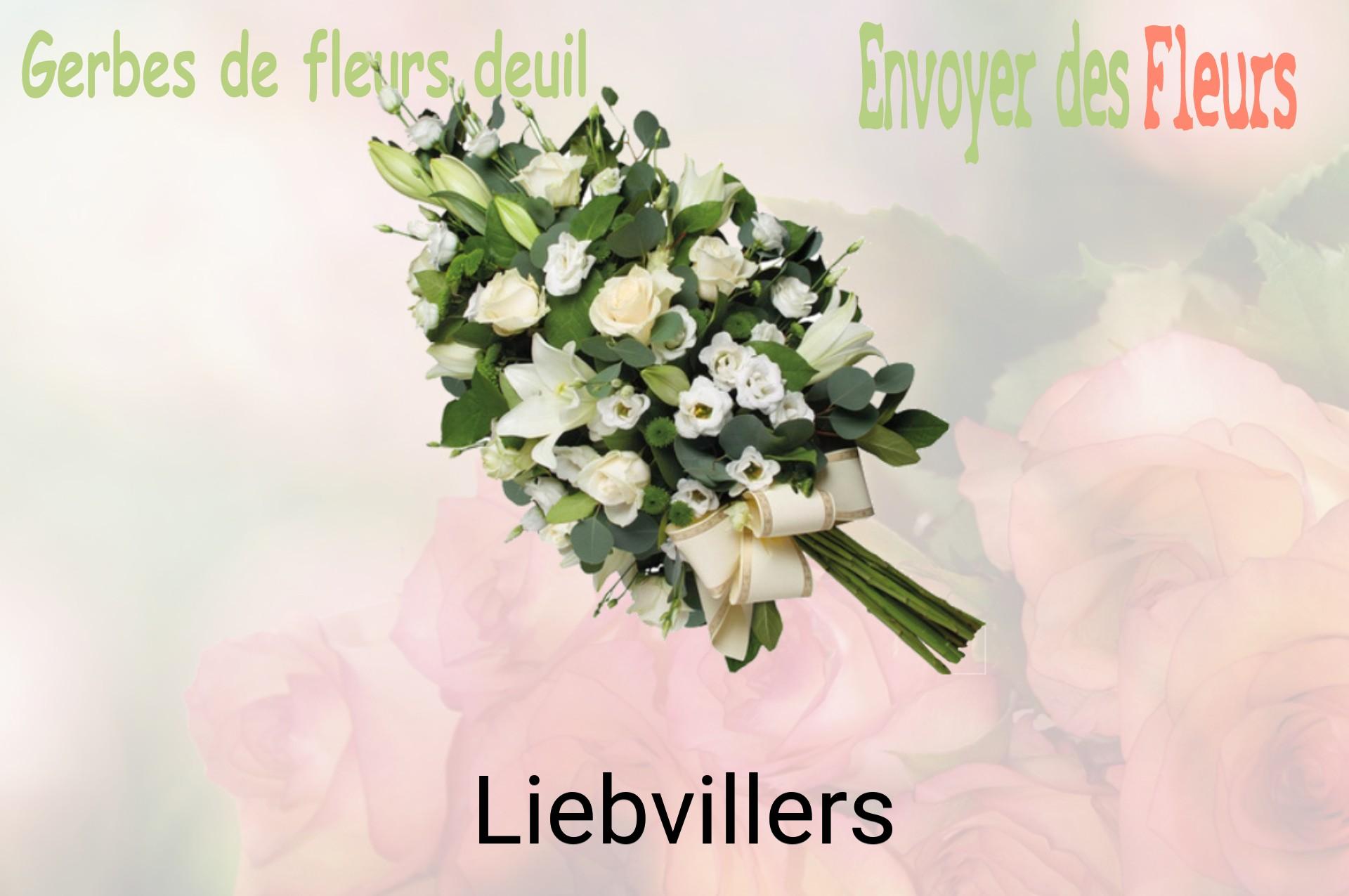 Gerbe de fleurs de deuil livrée à Liebvillers